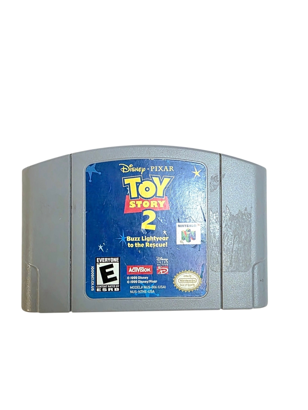 Vintage Nintendo 64 Toy Story 2 Buzz Lightyear To The Rescue Video Game 90s